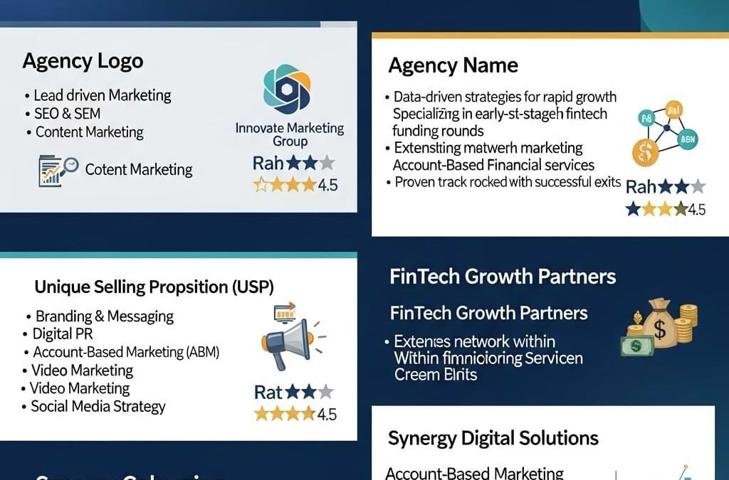 Best Marketing Agencies for B2B Fintech Startups 2026