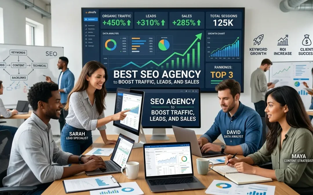 Best SEO Agency to Boost Traffic, Leads, and Sales