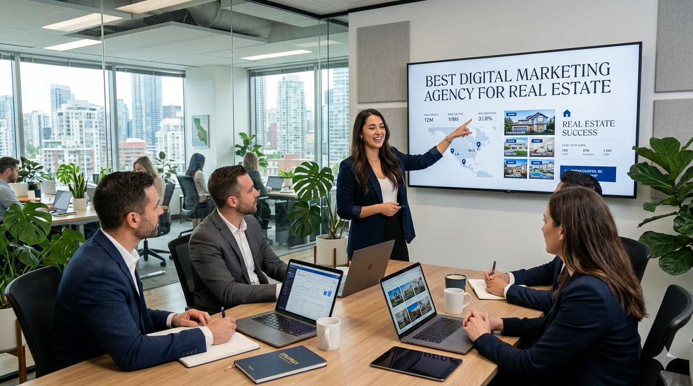 best digital marketing agency for real estate