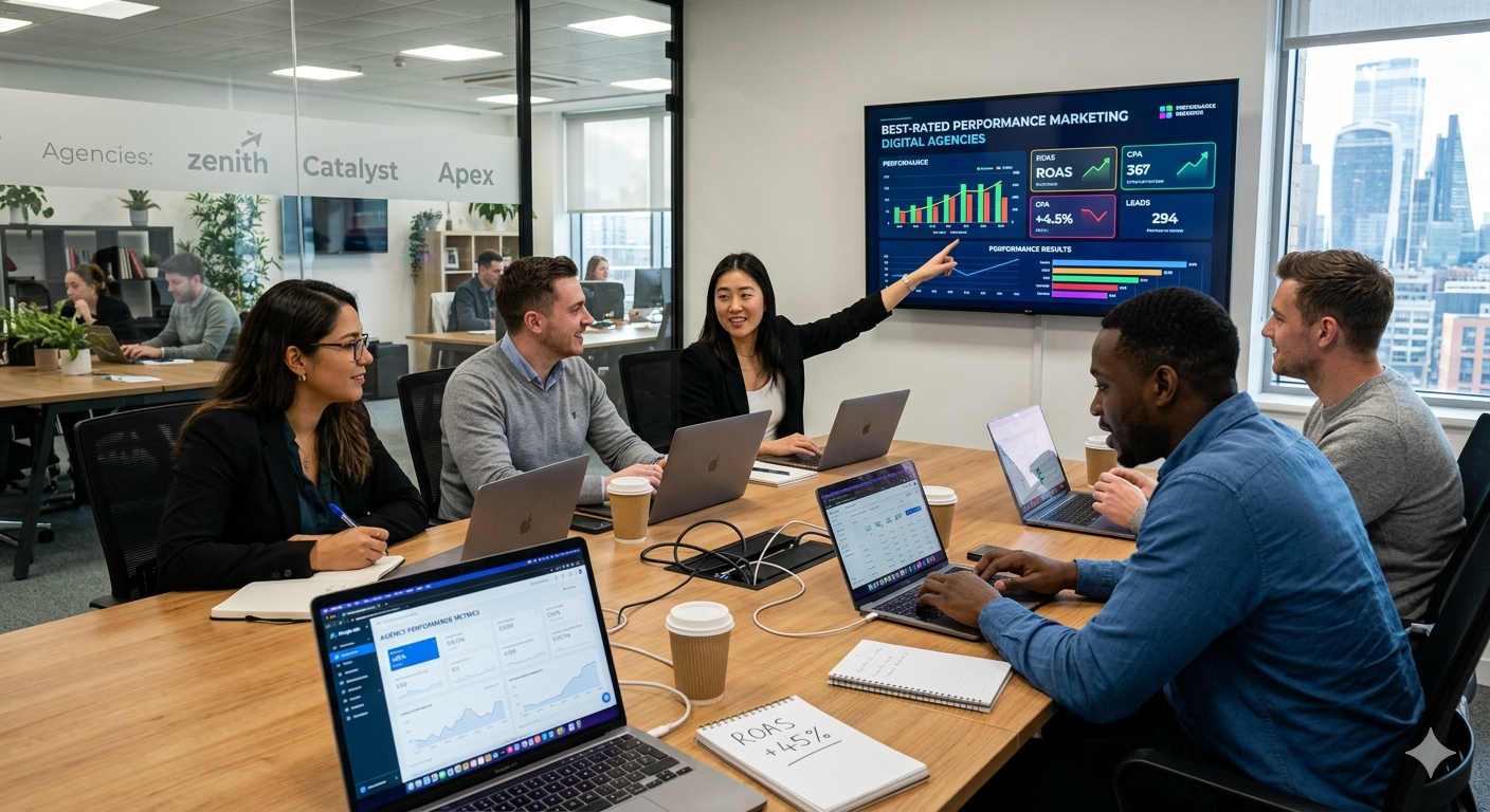 best-rated performance marketing digital agencies 