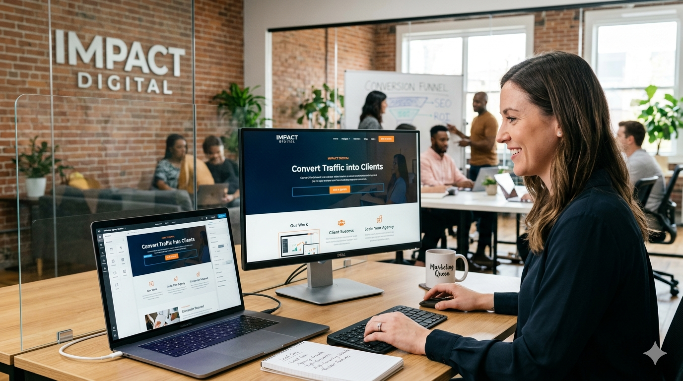 best website builder for marketing agency