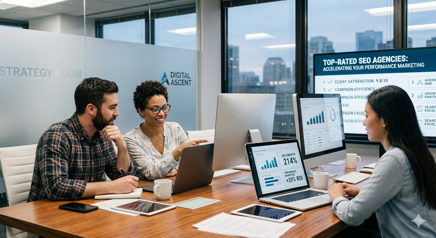 best-rated seo agencies for performance marketing