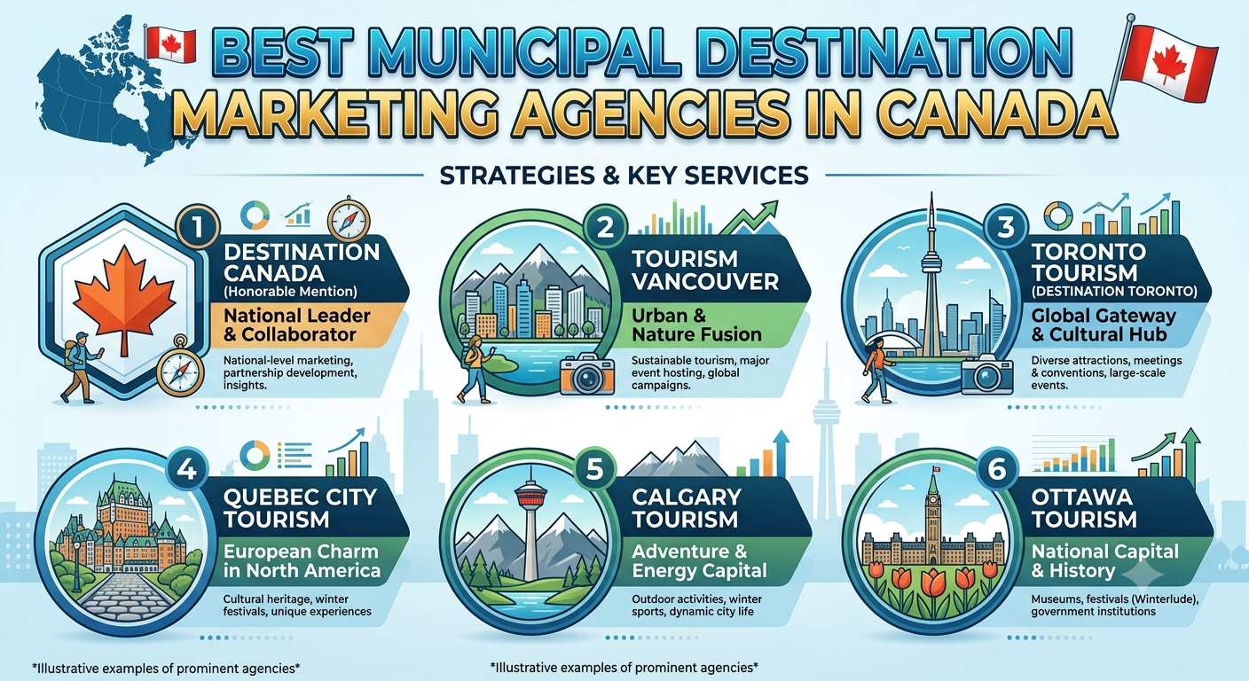 Create Image: Best Municipal Destination Marketing Agencies in Canada