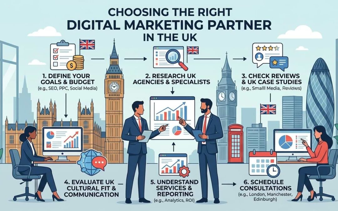 How Small Businesses Choose Digital Marketing Partner UK