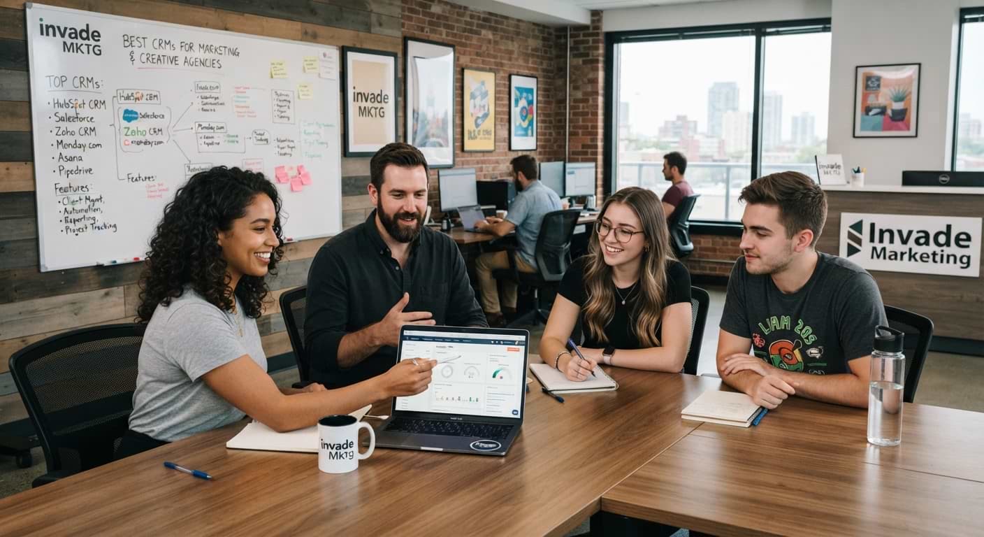 best crms for marketing and creative agencies