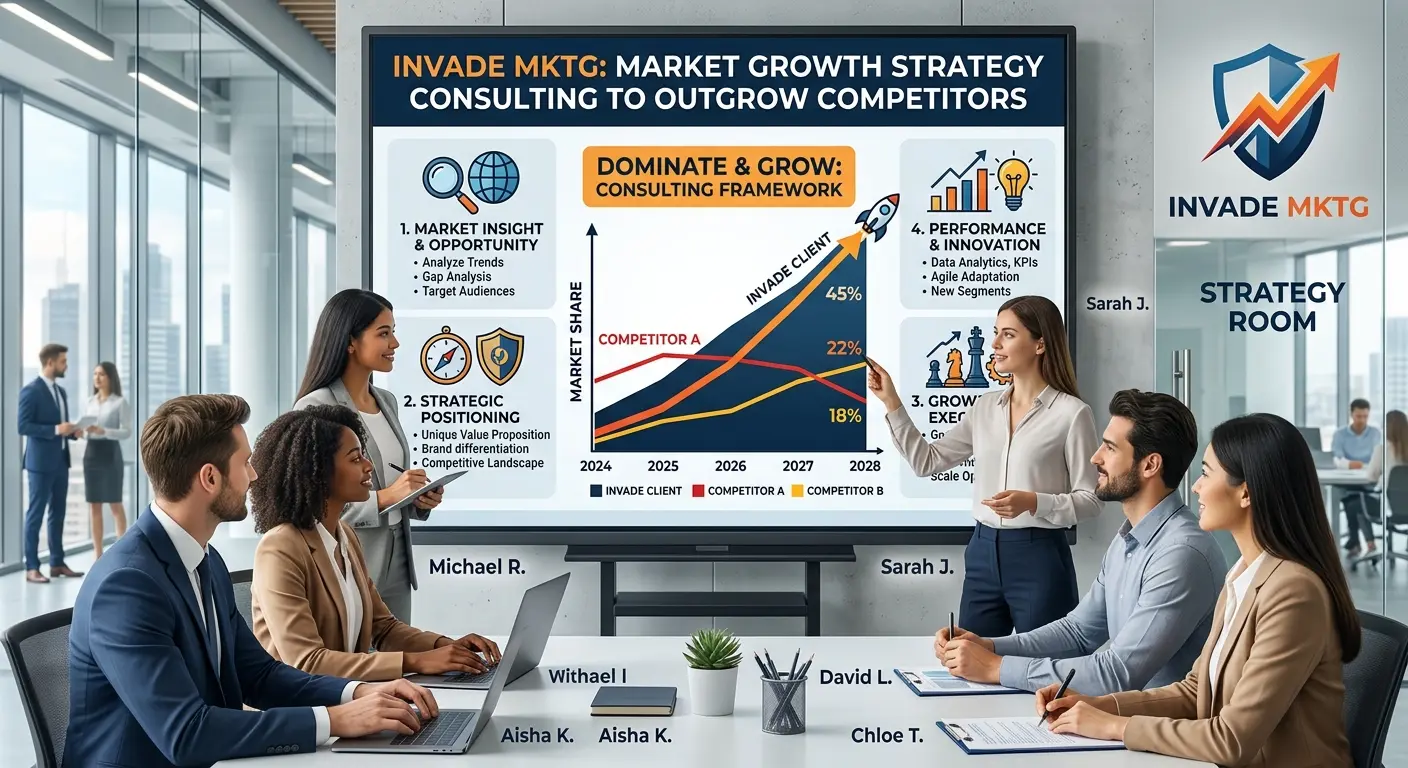 market growth strategy consulting to outgrow competitors